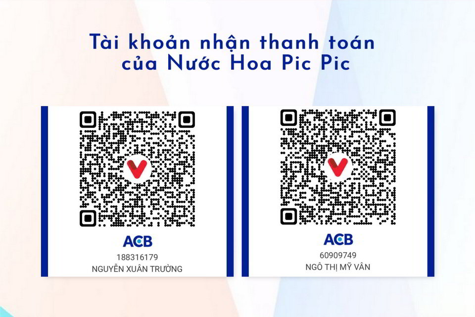 So tai khoan cua Nuoc Hoa Pic Pic