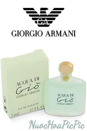 nước hoa nữ giorgio armani acqua di gio women edt 5ml