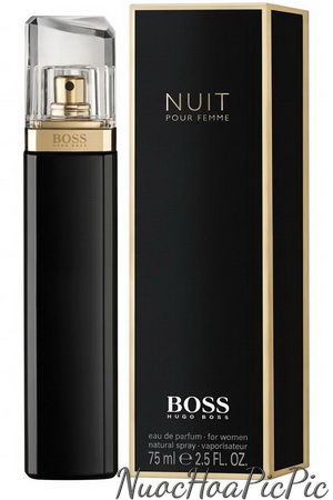 nước hoa nữ hugo boss nuit pour femme edp 75ml