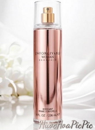 xịt thơm cơ thể nữ sean john unforgivable body mist 236ml